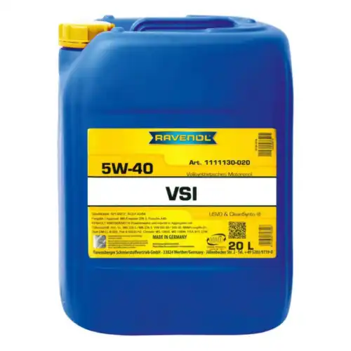 Изображение Масло моторное RAVENOL 5W-40 20л 1111130-020 Масло моторное RAVENOL 5W-40 20л 1111130-020