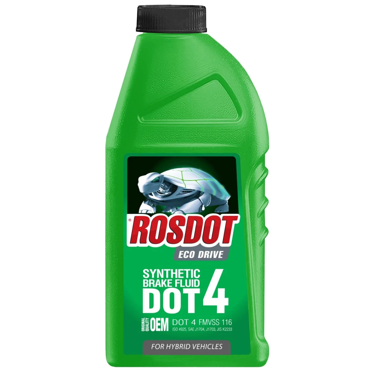 Изображение Жидкость тормозная ROSDOT DOT 4 0.5л 430120002 Жидкость тормозная ROSDOT DOT 4 0.5л 430120002