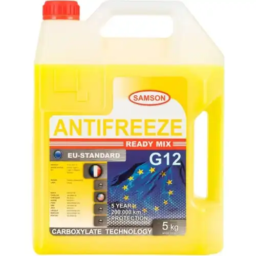 Изображение Антифриз EU-Standard G12, 5 кг SAMSON 803368 Антифриз EU-Standard G12, 5 кг SAMSON 803368
