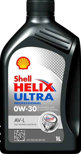 Масло моторное SHELL HELIX ULTRA PRO AV-L 0W-30 1л 550046303