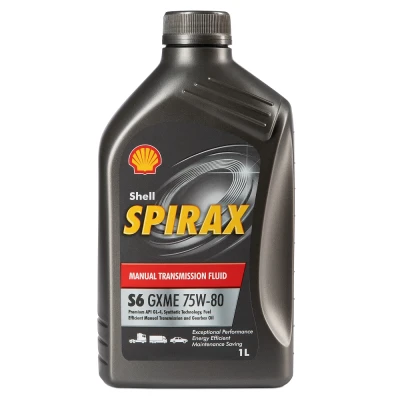 Трансмиссионное масло SHELL SPIRAX S6 GXME 75W-80 1л 550027971