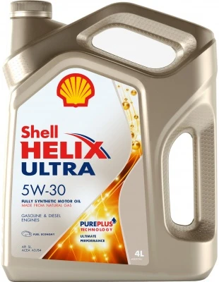 Масло моторное SHELL 5W-30 4л 550046387