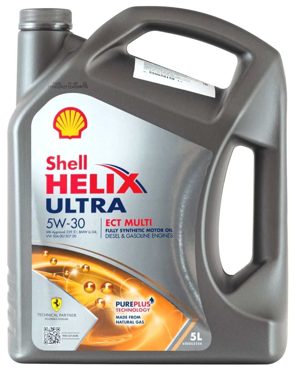 Изображение Масло моторное SHELL 5W-30 5л 550058158 Масло моторное SHELL 5W-30 5л 550058158