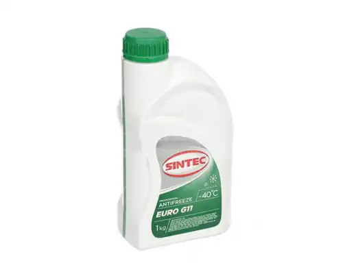 Изображение Антифриз G11 зеленый Euro 1 кг SINTEC 802558 Антифриз G11 зеленый Euro 1 кг SINTEC 802558