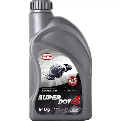 Изображение Жидкость тормозная SINTEC DOT 4 1л 800735 Жидкость тормозная SINTEC DOT 4 1л 800735