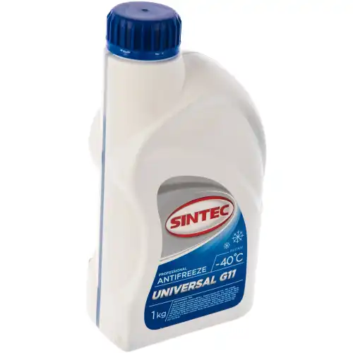 Изображение Антифриз G11 синий Universal 1 кг SINTEC 800302 Антифриз G11 синий Universal 1 кг SINTEC 800302