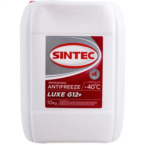 Изображение Антифриз G12 красный Lux 10 кг SINTEC 756665 Антифриз G12 красный Lux 10 кг SINTEC 756665