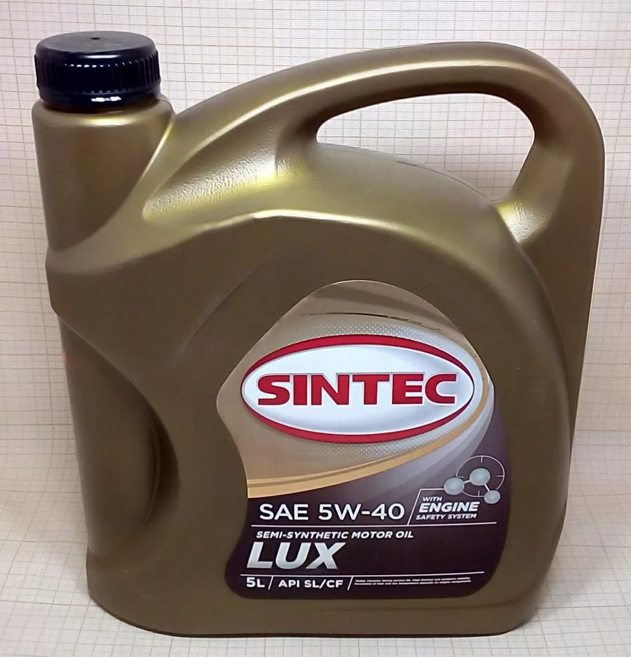 Изображение Масло моторное SINTEC 5W-40 5л 801934 Масло моторное SINTEC 5W-40 5л 801934