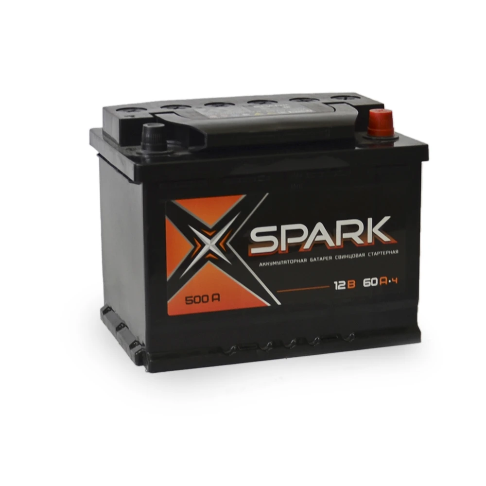 Аккумулятор 60 ач 500 а 242x175x190 мм 0 (-+) обратная SPARK SPA 60-3-R