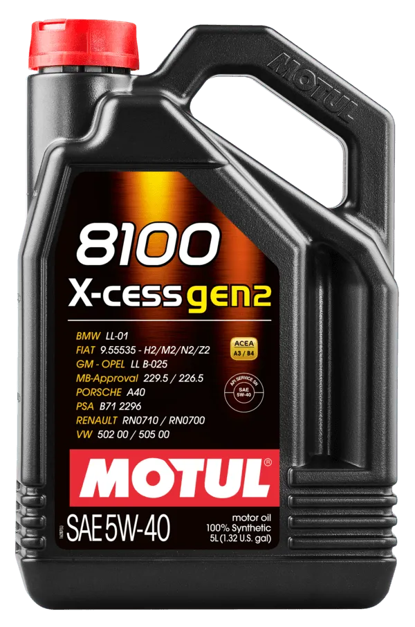 Масло моторное MOTUL 5W-40 5л 109776