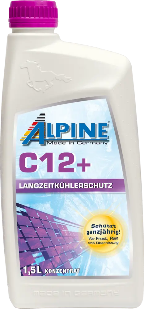 Антифриз фиолетовый концентрат g12+ 1.5 л ALPINE OIL 0101201