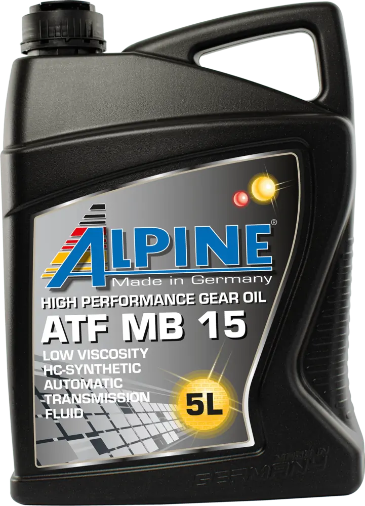 Atf mb 15 // mb- 236.15 7-ступенчатых акпп (nag2fe+) с 21.06.2010 г . цвет - синий ALPINE OIL 0101552