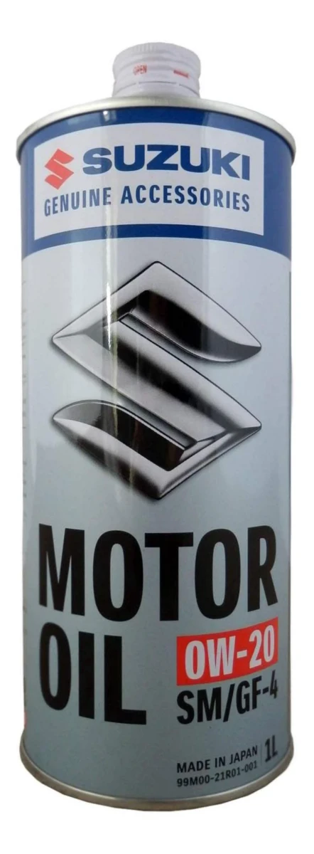 Изображение Масло моторное SUZUKI 0W-20 4л 99M00-21R01-004 Масло моторное SUZUKI 0W-20 4л 99M00-21R01-004