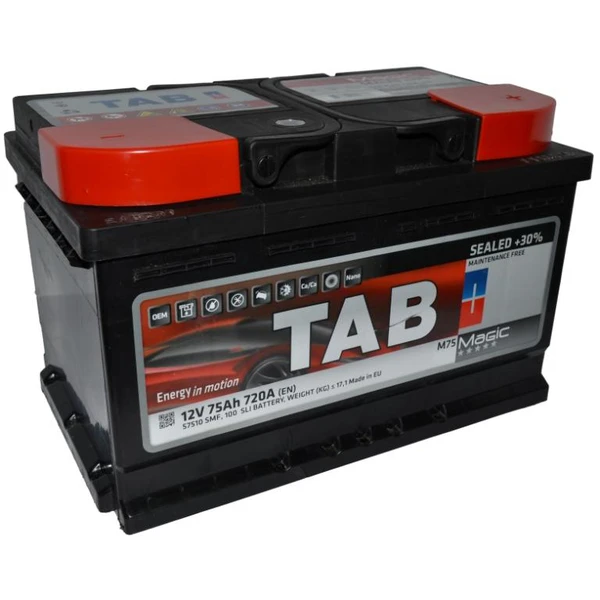 Изображение Аккумулятор автомобильный Magic 62 А·ч TAB 189063 Аккумулятор автомобильный Magic 62 А·ч TAB 189063
