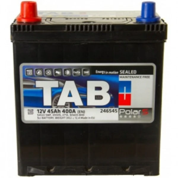 Изображение Аккумулятор автомобильный Polar S Asia 75 А·ч TAB 246775 Аккумулятор автомобильный Polar S Asia 75 А·ч TAB 246775