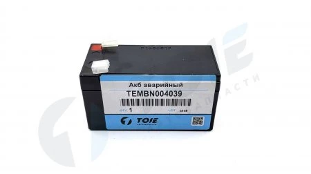 Аккумулятор 1.2 ач 3 (+-) боковая обратная TOIE TEMBN004039