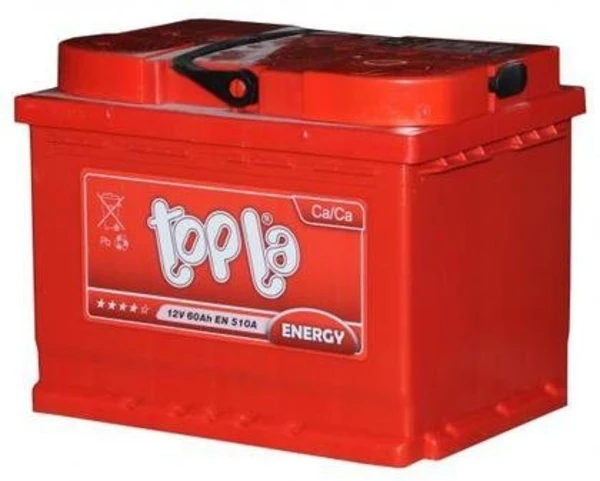АККУМУЛЯТОР TOPLA 60 Ah/600A/242*175*190/ETN 0 (R) TOPLA 158092