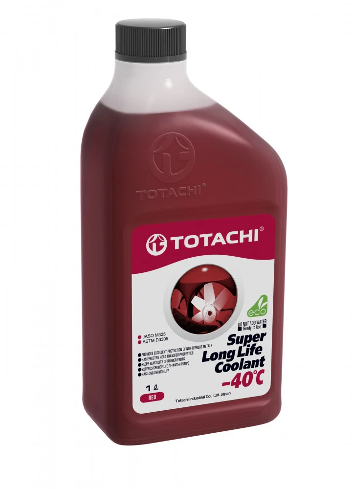 Антифриз 1L TOTACHI SUPER LONG LIFE COOLANT Red Premium готовый красный -40C TOTACHI 41801