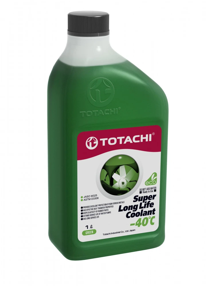 Антифриз 1L TOTACHI NIRO Super Long Life Coolant Green -40C зелёный готовый TOTACHI 41601