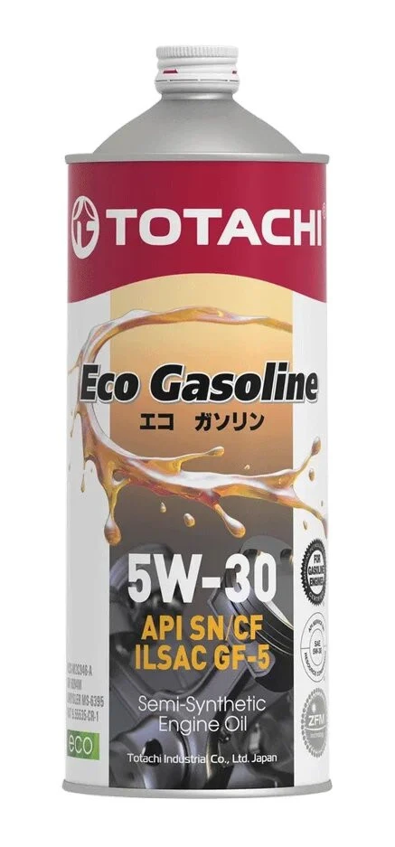 Масло моторное TOTACHI ECO GASOLINE 5W-30 1л 10801