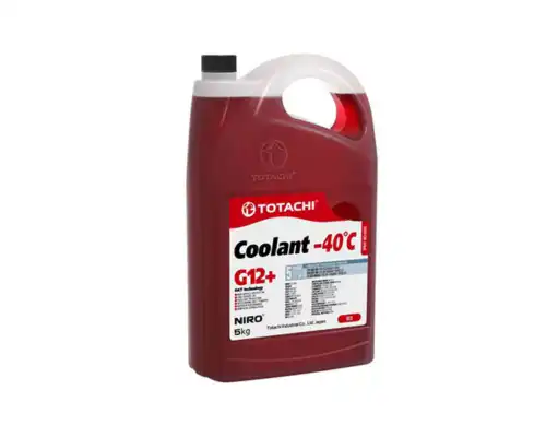 Антифриз 5кг TOTACHI NIRO Coolant Red -40C готовый красный G12 TOTACHI 43105