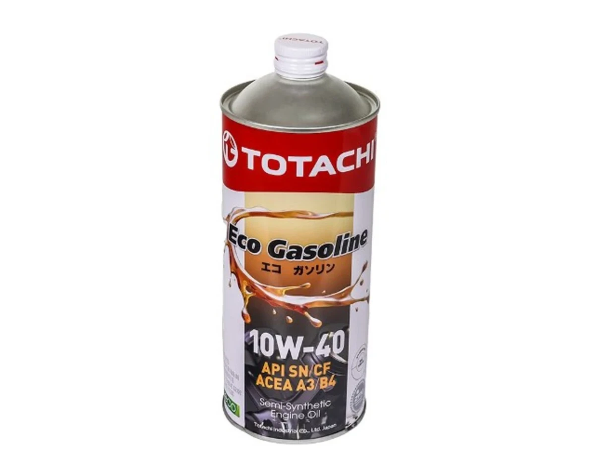 Масло моторное TOTACHI ECO GASOLINE SEMI-SYNTHETIC 10W-40 1л 10901