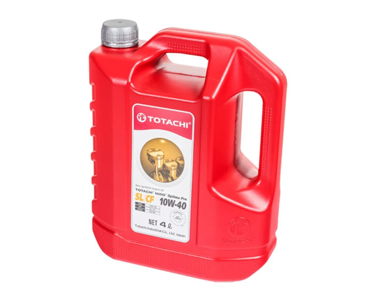 Масло моторное TOTACHI NIRO 10W40 OPTIMA PRO SEMI-SYNTHETIC 10W-40 4л 1C404
