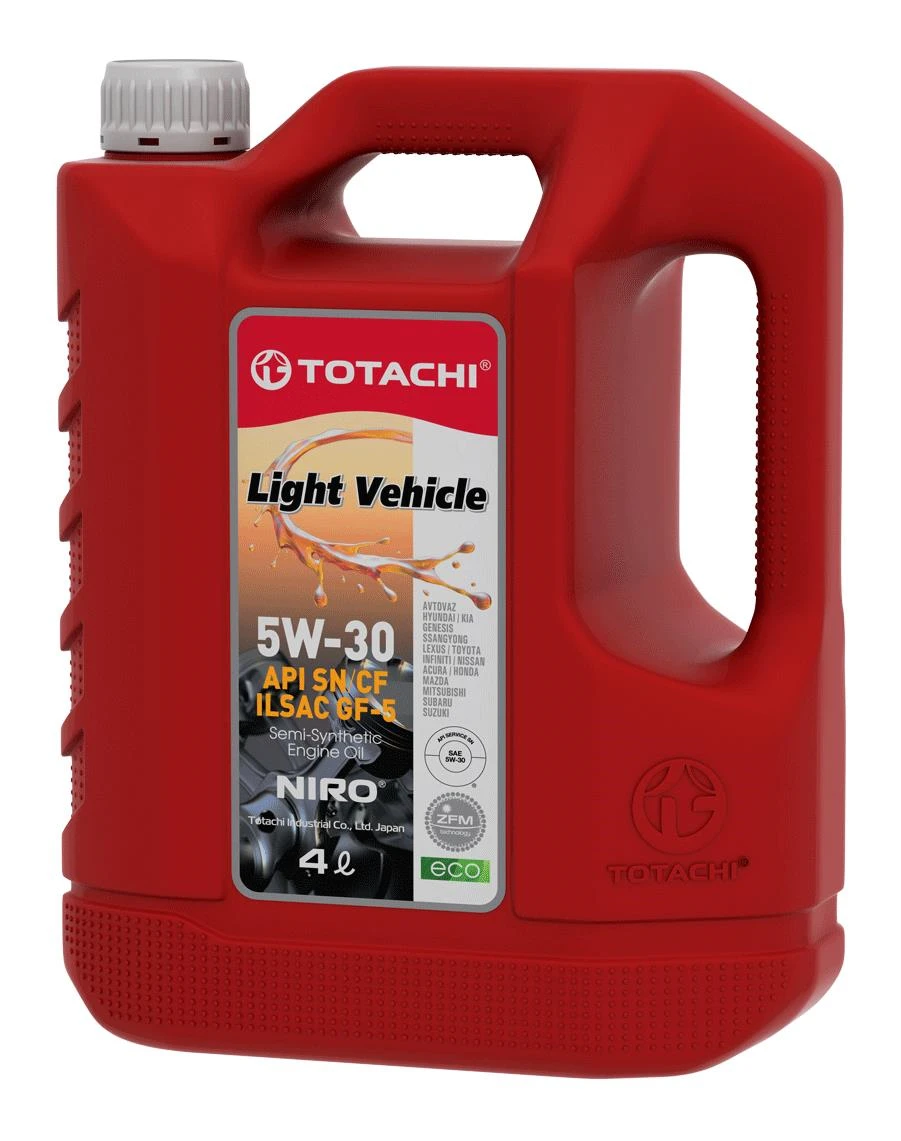 Масло моторное TOTACHI NIRO LV SEMI-SYNTHETIC 5W-30 4л 19504