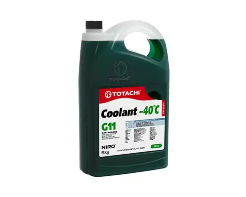 Антифриз 5кг TOTACHI NIRO Coolant Green -40C зелёный готовый TOTACHI 43205