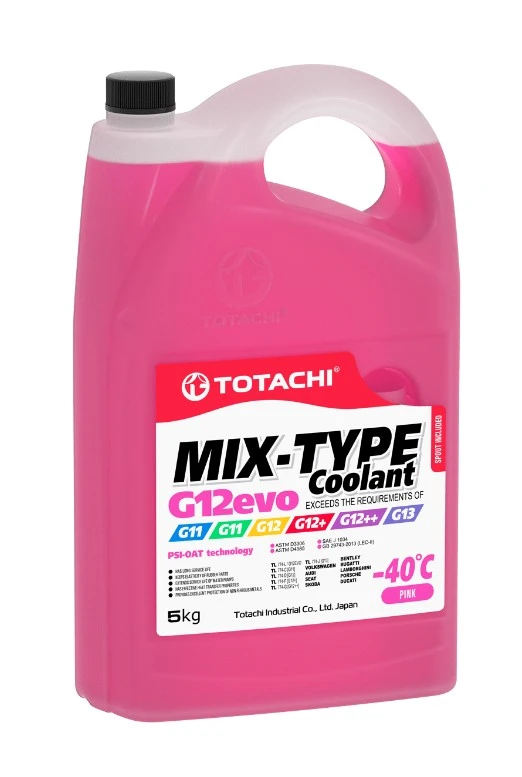 Антифриз розовый готовый 5 кг TOTACHI 46805