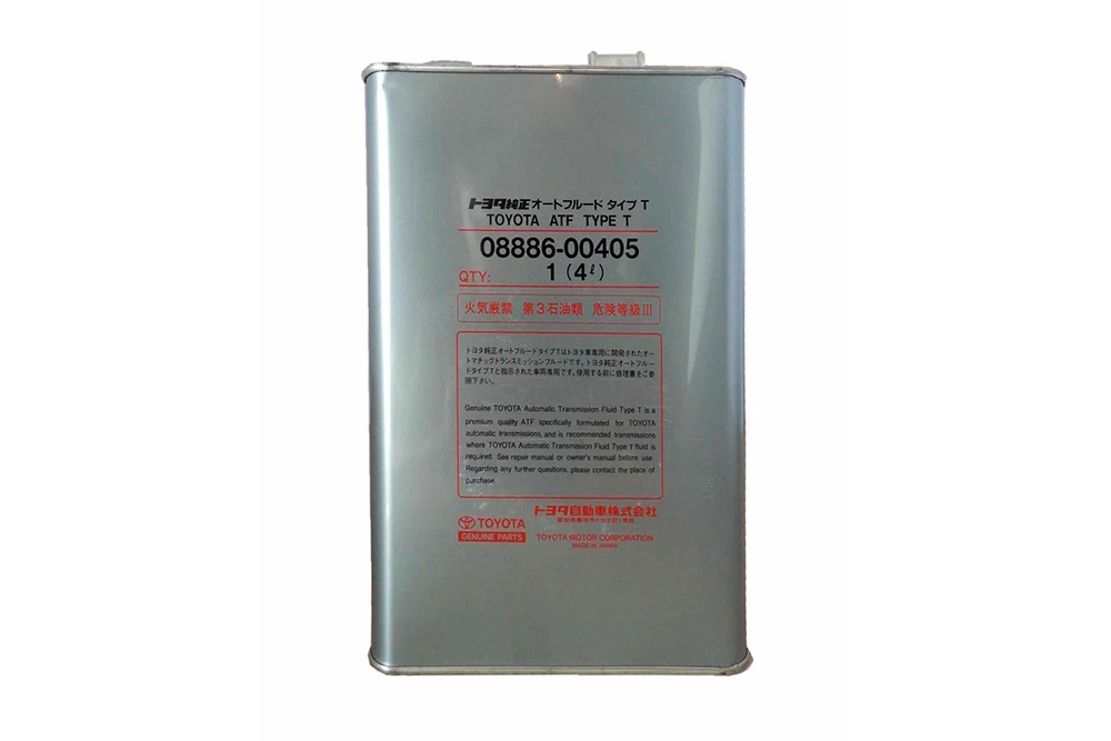Изображение Трансмиссионное масло TOYOTA ATF TYPE T 4л 08886-00405 Трансмиссионное масло TOYOTA ATF TYPE T 4л 08886-00405