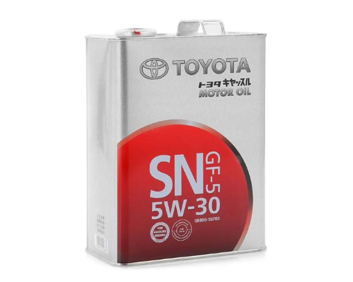 Изображение Масло моторное TOYOTA 5W-30 4л 08880-10705 Масло моторное TOYOTA 5W-30 4л 08880-10705