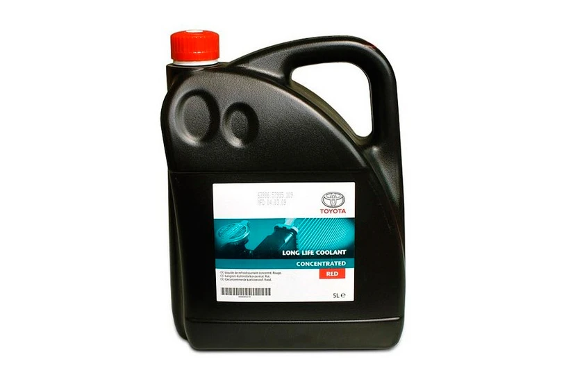 Изображение Антифриз (концентрат) 5л - Long Life Coolant Concentrated Red (красный) TOYOTA 0888980014 Антифриз (концентрат) 5л - Long Life Coolant Concentrated Red (красный) TOYOTA 0888980014