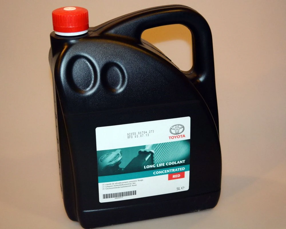Изображение Антифриз (концентрат) 5л - Long Life Coolant Concentrated Red (красный) TOYOTA 0888980014 Антифриз (концентрат) 5л - Long Life Coolant Concentrated Red (красный) TOYOTA 0888980014