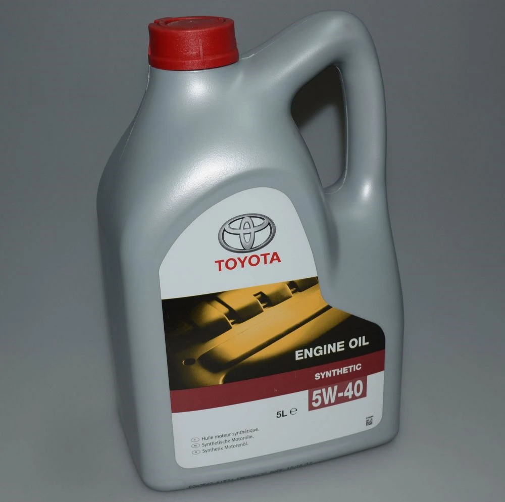Изображение Масло моторное TOYOTA 5W-40 5л 0888080375 Масло моторное TOYOTA 5W-40 5л 0888080375
