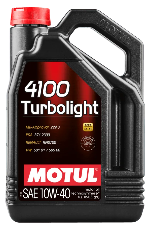 Масло моторное MOTUL TURBOLIGHT 10W-40 4л 109462