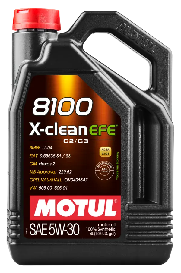 Масло моторное MOTUL 8100 X-CLEAN EFE 5W-30 4л 109171