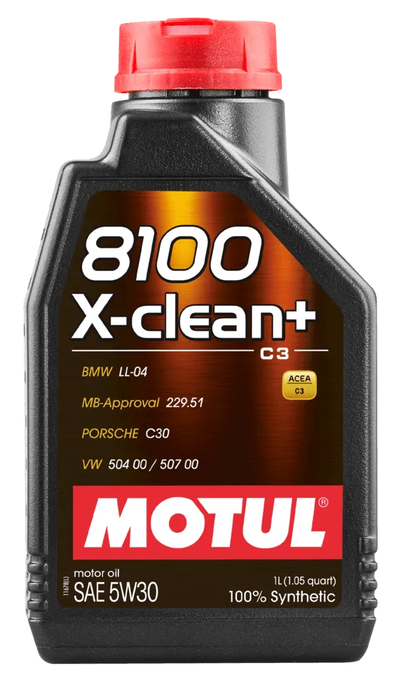 Масло моторное MOTUL X-CLEAN+ 5W-30 1л 106376