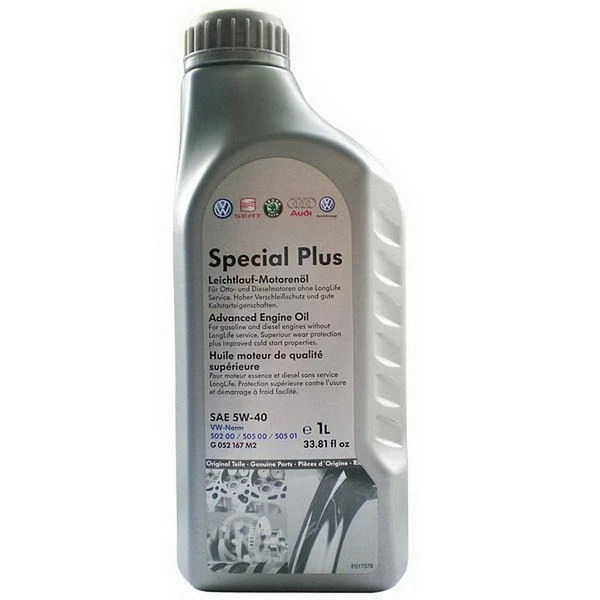 Изображение Масло моторное VAG 5W-40 1л G052167M2 Масло моторное VAG 5W-40 1л G052167M2