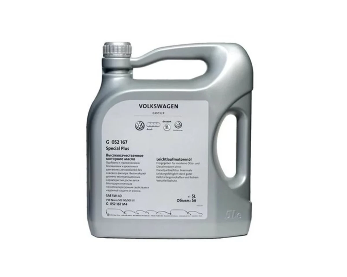 Изображение Масло моторное VAG 5W-40 5л G052167M4 Масло моторное VAG 5W-40 5л G052167M4