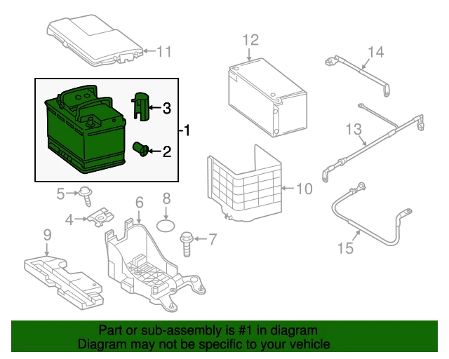 Изображение Аккумуляторная батарея 19.5/17.9 51Ah 280A 207/175/190 VAG 000915105DC Аккумуляторная батарея 19.5/17.9 51Ah 280A 207/175/190 VAG 000915105DC