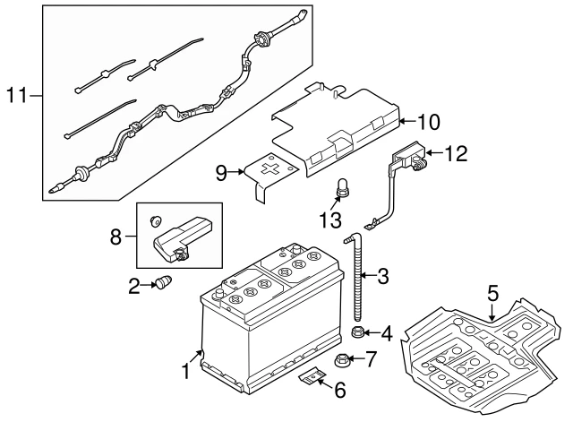 Изображение Аккумулятор VAG 80Ah 640A EN VAG 000915105DH Аккумулятор VAG 80Ah 640A EN VAG 000915105DH
