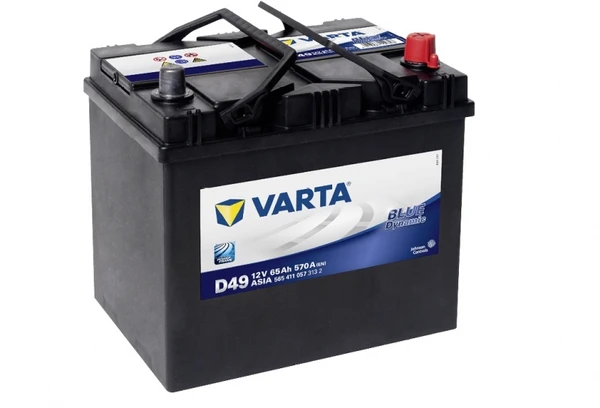 Аккумулятор VARTA BLUE DYNAMIC ASIA JIS TYPES 12V 65Ah 570A (R+) 15,71kg 232x173x225 мм VARTA 565411057