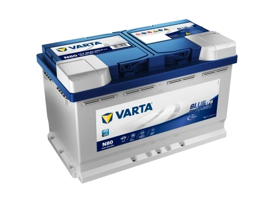 Аккумулятор 80 ач 800 а 315x175x190 мм 0 (-+) обратная VARTA 580500080