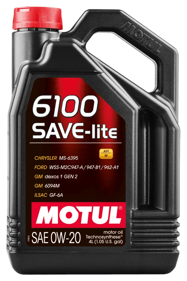 Масло моторное MOTUL 6100 SAVE-LITE 0W-20 4л 108004