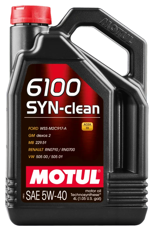 Масло моторное MOTUL 5W-40 4л 107942