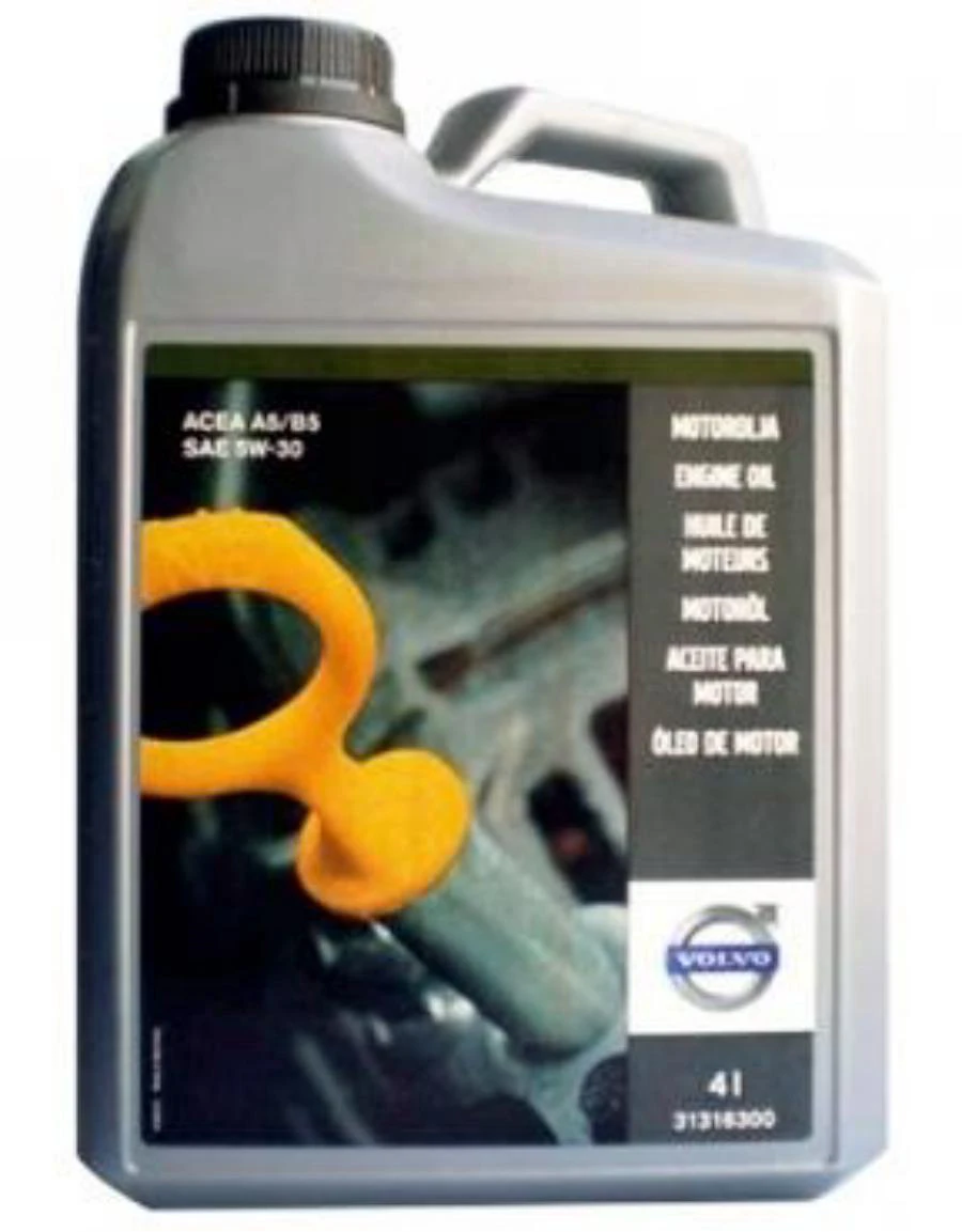 Изображение Масло моторное VOLVO 5W-30 4л 31316300 Масло моторное VOLVO 5W-30 4л 31316300