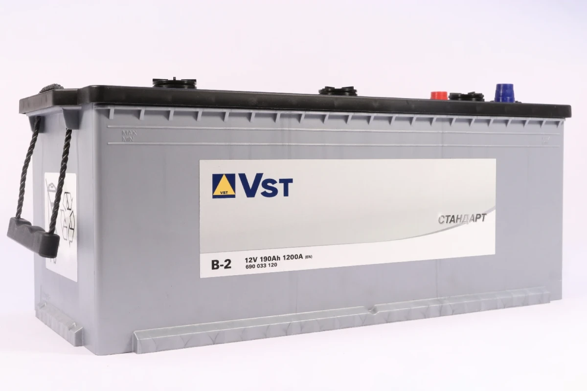 Аккумулятор 190 ач 1200 а 513x225x218 мм 0 (-+) обратная VST 690033120