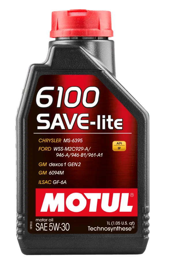 Масло моторное MOTUL 6100 SAVE-LITE 5W-30 1л 107956