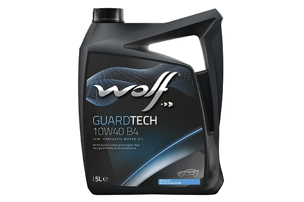 Изображение Масло моторное WOLF GUARDTECH B4 10W-40 5л 23127/5 Масло моторное WOLF GUARDTECH B4 10W-40 5л 23127/5